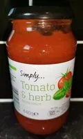 Mängden socker i Tomato & Herb Pasta Sauce