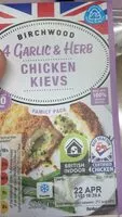 Mängden socker i Garlic and herbs chicken kievs