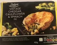 Mängden socker i Vintage cheddar cheese cauliflour spinach pie