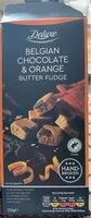 Mängden socker i Belgian chocolate & orange butter fudge