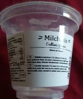 Mängden socker i Milchreis Erdbeer