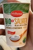 Mängden socker i Bio demi-crème