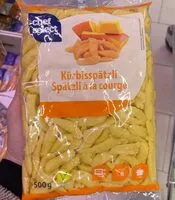 Mängden socker i Spätzli à la courge