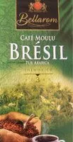 Mängden socker i Cafe moulu Bresil