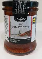 Mängden socker i Paté TOMATE SECO