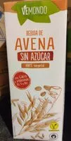 Mängden socker i Bebida de avena sin azúcar