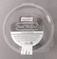 Mängden socker i Dátil Medjoul con hueso 250g