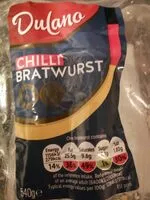 Mängden socker i Bratwurst