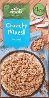 Mängden socker i Crunchy muesli coconut