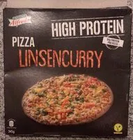 Mängden socker i Pizza Linsen Curry High Protein