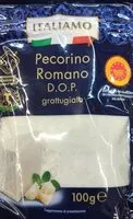 Mängden socker i Pecorino romano grattugiato