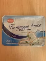 Mängden socker i Formaggio fresco spalmabile light