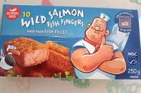 Mängden socker i Wild salmone fish fingers