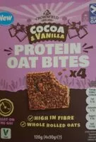 Mängden socker i Protein oat bites
