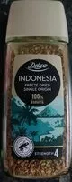 Mängden socker i Indonesia, Freeze dried somgle origin Coffee