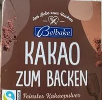 Mängden socker i Kakao zum Backen