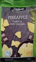 Mängden socker i Pineapple Coated in Dark Chocolate