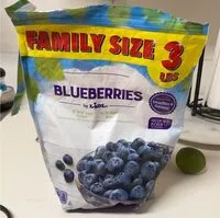 Mängden socker i Frozen blueberries