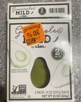 Mängden socker i Guacamole Mild