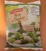 Mängden socker i Misto di verdure