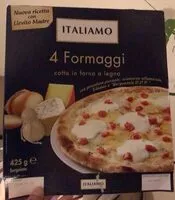 Mängden socker i Pizza 4 formaggi