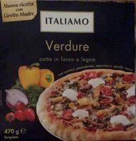 Mängden socker i pizza alle verdure