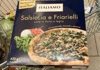 Mängden socker i Salsiccia friarielli