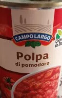 Mängden socker i Polpa di pomodoro