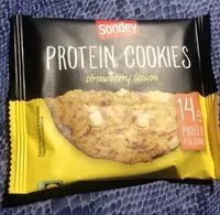Mängden socker i Protein cookies strawberry & lemon