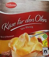 Mängden socker i Käse für den Ofen