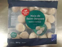 Mängden socker i Noix de Saint-Jacques* sans corail crues