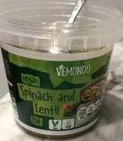 Mängden socker i Vegan Spinach and Lentil Pot