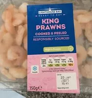 Mängden socker i King prawns