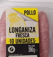 Mängden socker i Longaniza pollo