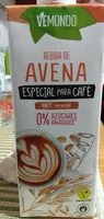 Mängden socker i Bebida de avena especial para café