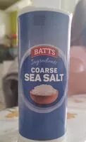 Mängden socker i Coarse sea salt