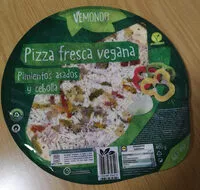 Mängden socker i Pizza vegan poivrons grillés et oignons