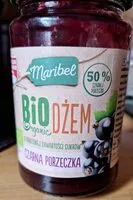 Mängden socker i Bio Dżem Organic Czarna Porzeczka