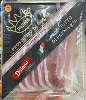 Mängden socker i Prosciutto di Parma