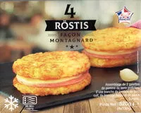 Mängden socker i Rostis façon montagnard