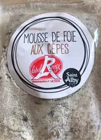 Mängden socker i Mousse de foie aux cèpes LR