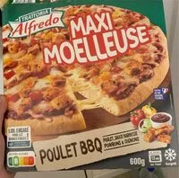 Mängden socker i Pizza poulet BBQ maxi moelleuse
