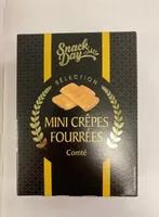 Mängden socker i Mini crêpes fourrées Comté