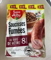 Mängden socker i Saucisses fumées