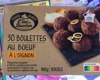 Mängden socker i Boulettes au boeuf à l'oignon