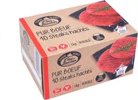 Mängden socker i Steak haché pur boeuf