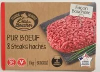 Mängden socker i Steaks hachés pur boeuf façon bouchère