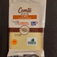 Mängden socker i Comté AOP 15 mois