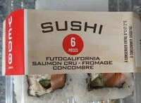 Mängden socker i Sushi