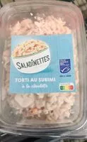 Mängden socker i Torti au surimi ciboulette